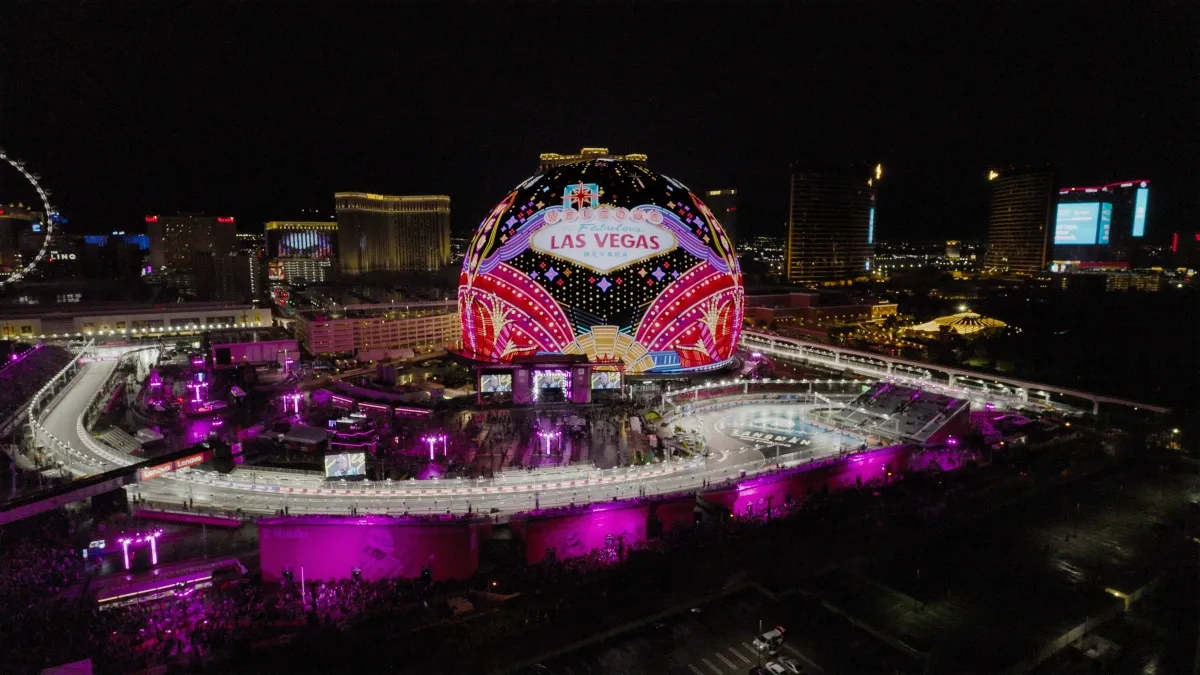 El GP de Las Vegas oficializa el afterparty en el Sphere con los Backstreet Boys como atracción estelar