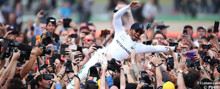 Hamilton domina en casa a sus anchas y Vettel sufre inesperado traspié - Reporte Carrera - GP de Gran Bretaña