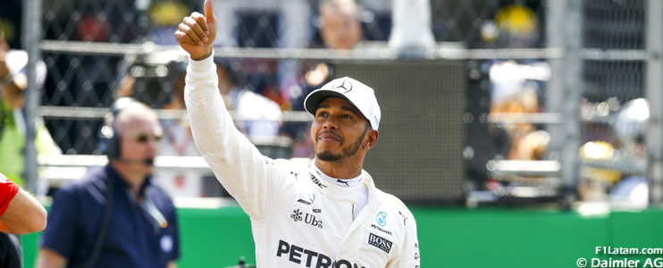 Hamilton desea coronarse en el Autódromo Hermanos Rodríguez 