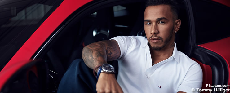 Lewis Hamilton es elegido por Tommy Hilfiger como embajador global de marca