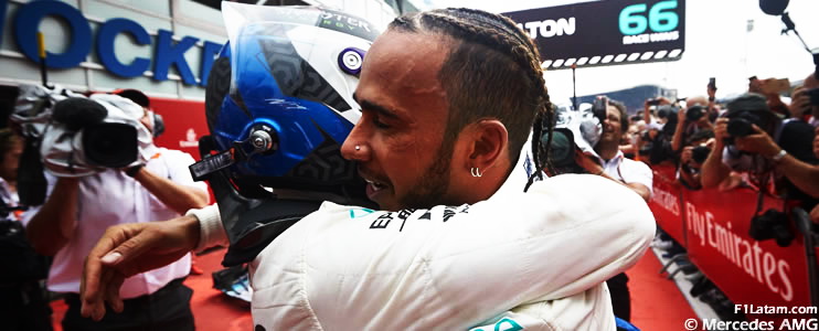 Lewis Hamilton solo recibe reprimenda y no pierde su victoria en el GP de Alemania 2018