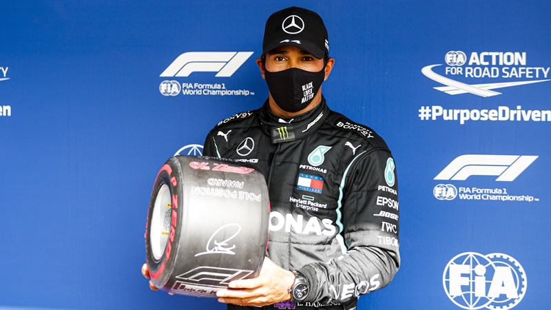 Hamilton sorprende a Bottas y se lleva la pole en Portimão - Reporte Clasificación - GP de Portugal