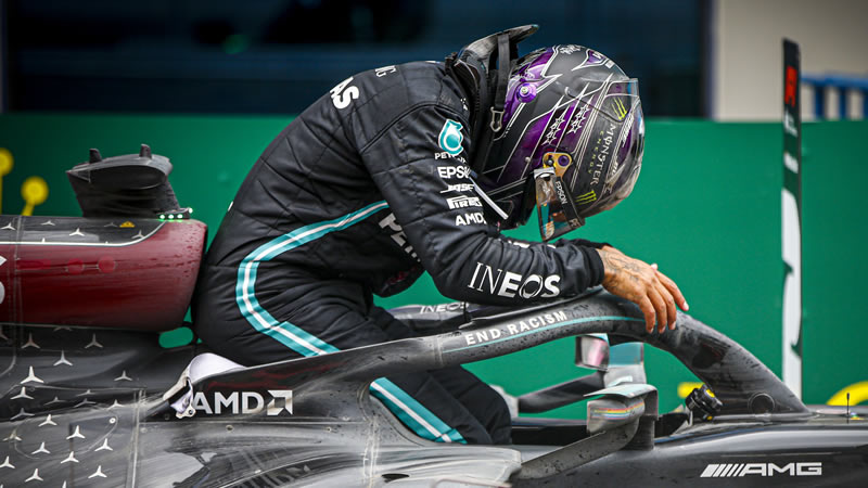 Hamilton gana a lo grande y logra su séptimo campeonato del mundo - Reporte Carrera - GP de Turquía 