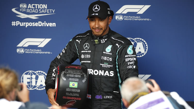 Hamilton por delante de Verstappen en São Paulo - Reporte Clasificación - GP de Brasil