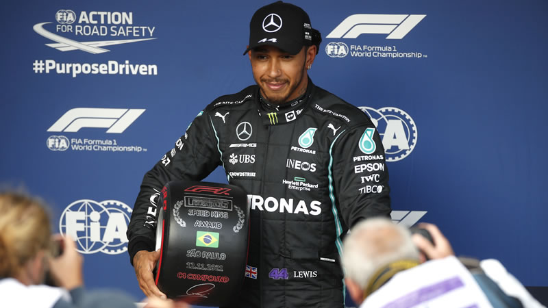 Hamilton por delante de Verstappen en São Paulo - Reporte Clasificación - GP de Brasil 