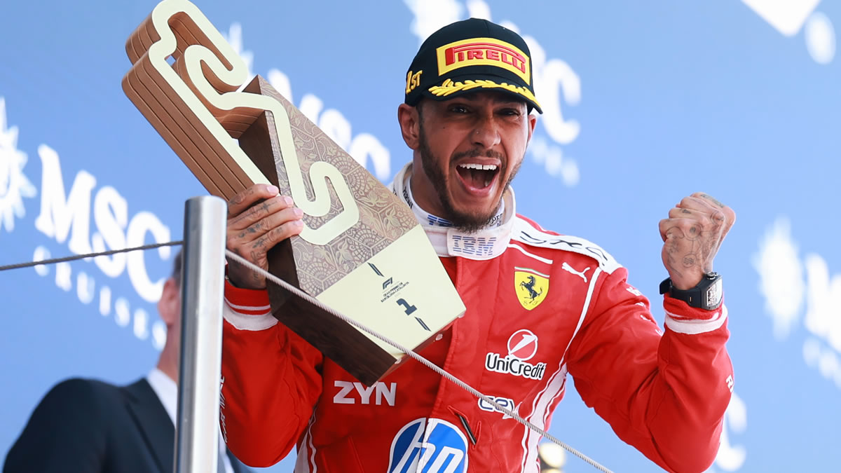 Hamilton logra su primera victoria con Ferrari y Antonelli abandona - Reporte Carrera - GP de Barcelona-Catalunya