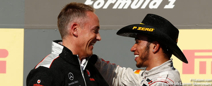 Hamilton consigue la victoria que prometió - Reporte Carrera - GP de Estados Unidos - McLaren 