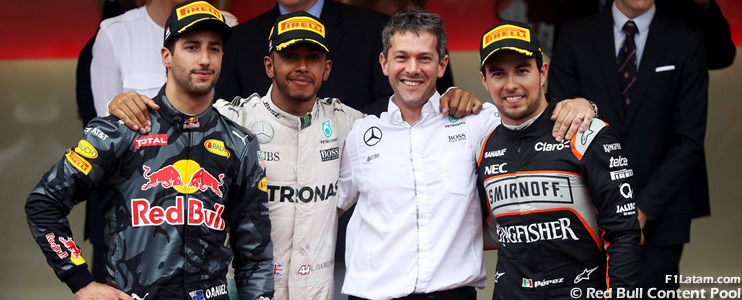 Hamilton aprovecha los errores de Red Bull con Ricciardo y se lleva la victoria - Reporte Carrera - GP de Mónaco