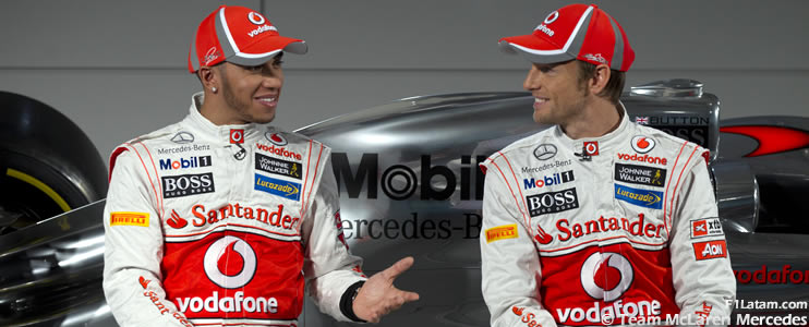 Optimismo al máximo nivel de Button y Hamilton - Previo  - GP de Australia - McLaren 