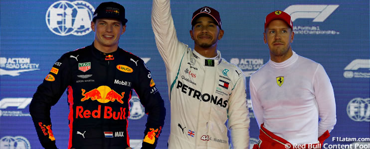 Hamilton brilló y se llevó una espectacular pole position - Reporte Clasificación - GP de Singapur