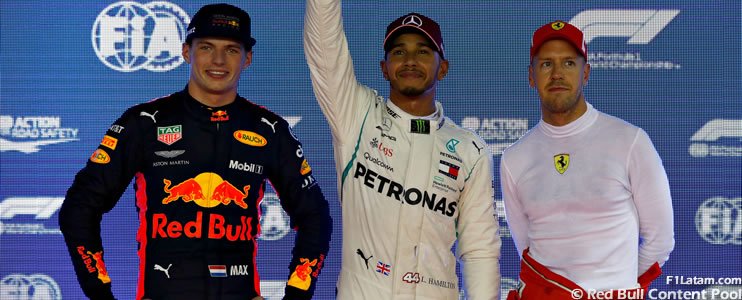 Hamilton brilló y se llevó una espectacular pole position - Reporte Clasificación - GP de Singapur 