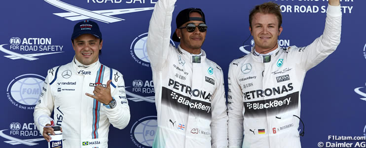 Lewis Hamilton logra la pole position en casa - Reporte Clasificación - GP de Gran Bretaña
