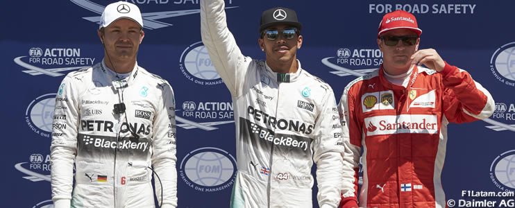 Lewis Hamilton logra su sexta pole position de la temporada - Reporte Clasificación - GP de Canadá
 