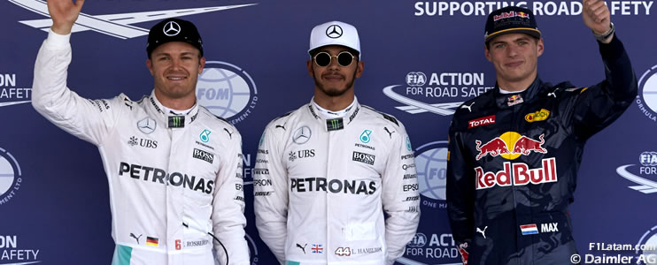 Hamilton sale por delante de Rosberg en el Hermanos Rodríguez - Reporte Clasificación - GP de México 