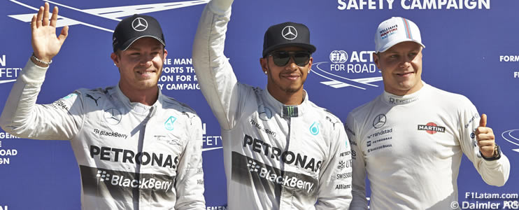 Hamilton derrota a Rosberg y se lleva la pole position - Reporte Clasificación - GP de Italia