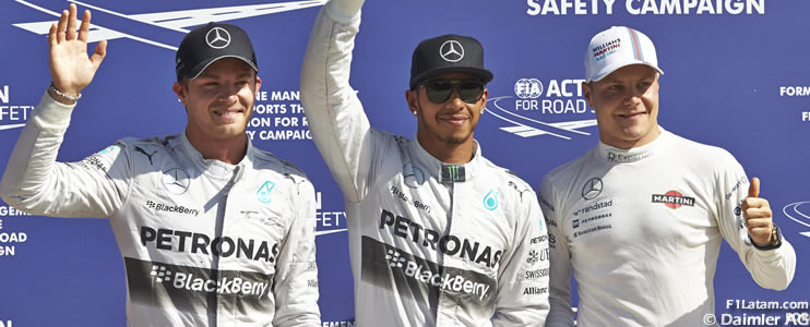 Hamilton derrota a Rosberg y se lleva la pole position - Reporte Clasificación - GP de Italia 