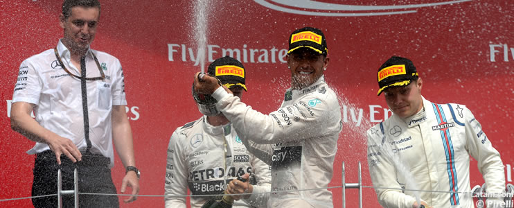 Hamilton logra la victoria y se aleja nuevamente de Rosberg - Reporte Carrera - GP de Canadá
