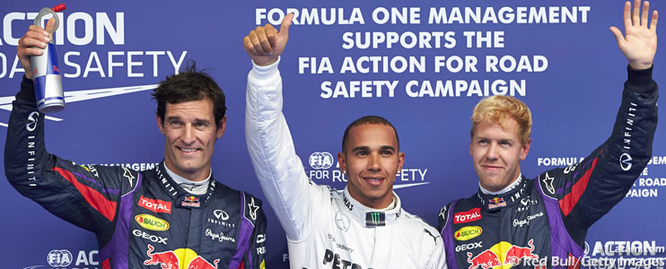 Hamilton derrota a los Red Bull en el último instante - Reporte Clasificación - GP de Bélgica
