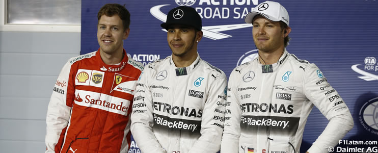 Hamilton obtiene su cuarta pole position consecutiva de la temporada - Reporte Clasificación - GP de Bahrein
