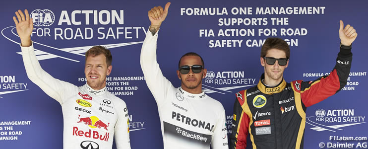 Hamilton le gana el duelo a Vettel por la pole position - Reporte Clasificación - GP de Hungría 