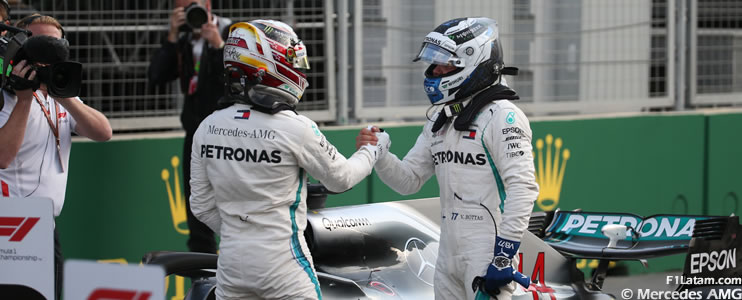Pole Position para Hamilton y primera fila para Mercedes - Reporte Clasificación - GP de España