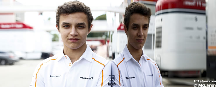 Lando Norris, la gran apuesta de McLaren para la temporada 2019 
