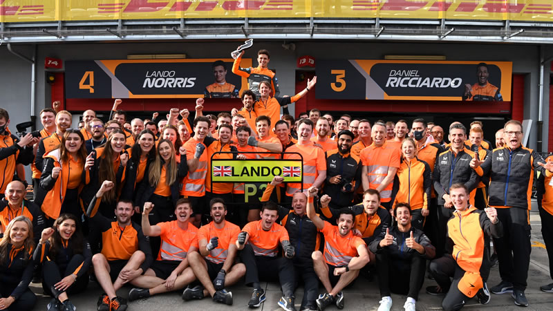Lando Norris sube al podio en Imola y McLaren confirma su recuperación
