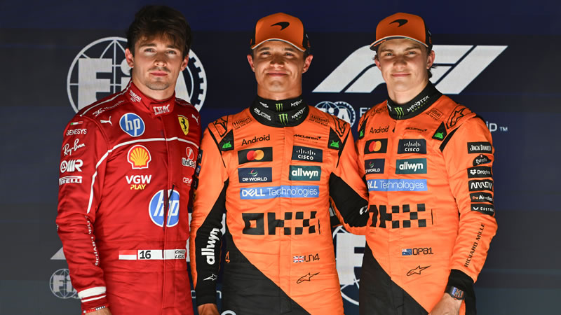 Norris se lleva la pole position en Spa-Francorchamps - Reporte Clasificación - GP de Bélgica