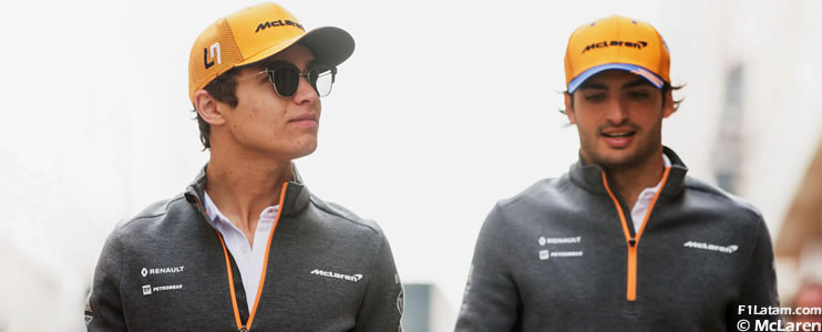 McLaren anuncia que mantendrá a Carlos Sainz y a Lando Norris para el 2020