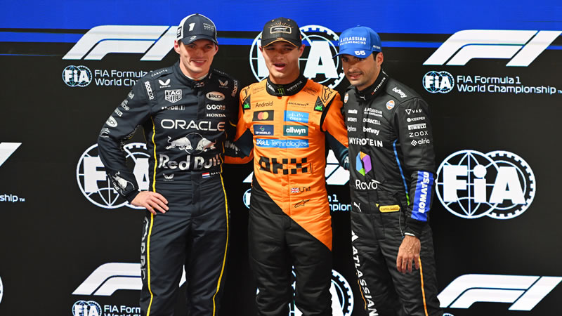 Lando Norris se lleva la pole en el Strip Circuit - Reporte Clasificación - GP de Las Vegas