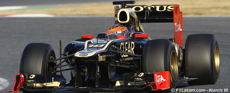 De nuevo Romain Grosjean fue el más rápido - Test en Barcelona - Día 6 