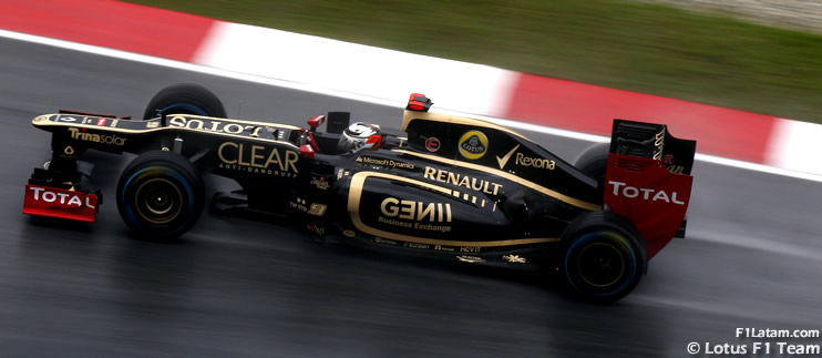 Quinta posición para Räikkönen. Grosjean no termina - Reporte Carrera - GP de Malasia - Lotus