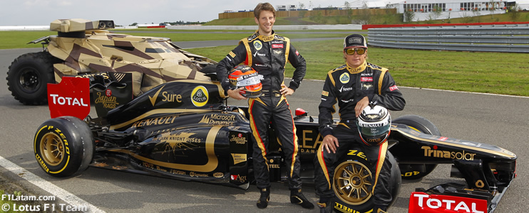 Lotus con Räikkönen y Grosjean está muy cerca de obtener su primera victoria en esta temporada 