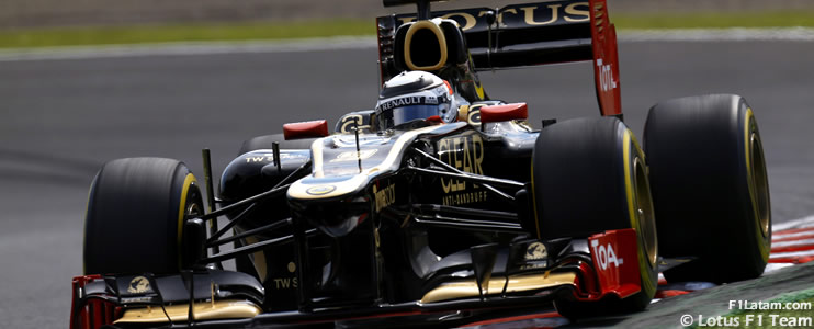 Grosjean y Räikkönen confían en un buen resultado - Reporte Clasificación - GP de Japón - Lotus 