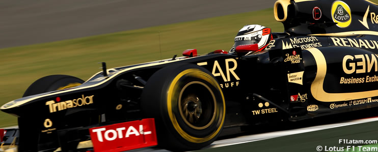 Decepción de Kimi Räikkönen y Romain Grosjean - Reporte Clasificación - GP de India - Lotus 