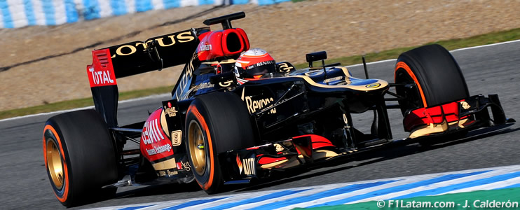 Fotos: Romain Grosjean fue el más rápido - Test en Jerez - Día 2
 