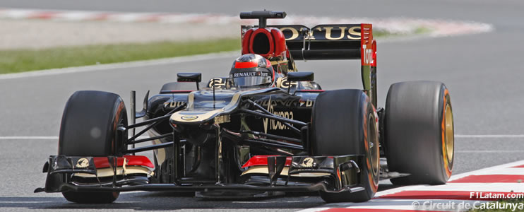 Räikkönen cauto pero optimista para este fin de semana - Reporte Viernes - GP de España - Lotus 