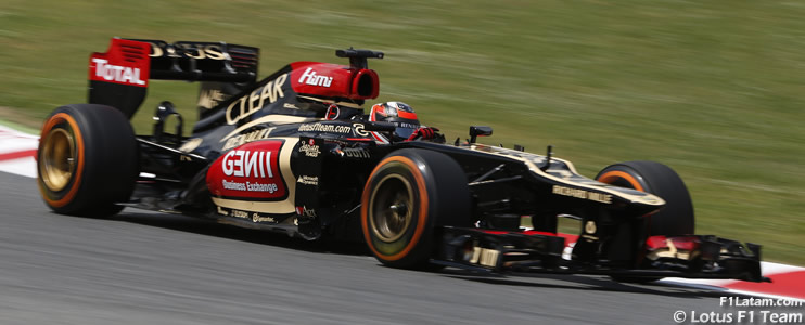 Räikkönen apunta al podium en Barcelona - Reporte Clasificación - GP de España - Lotus 
