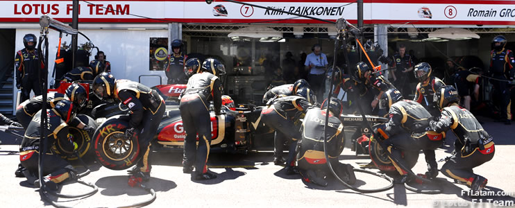 Räikkönen rescata un punto tras colisión con Pérez - Reporte Carrera - GP de Mónaco - Lotus 
