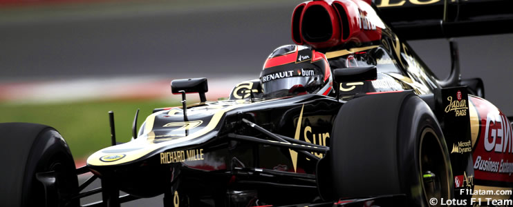 Grosjean y Räikkönen: 