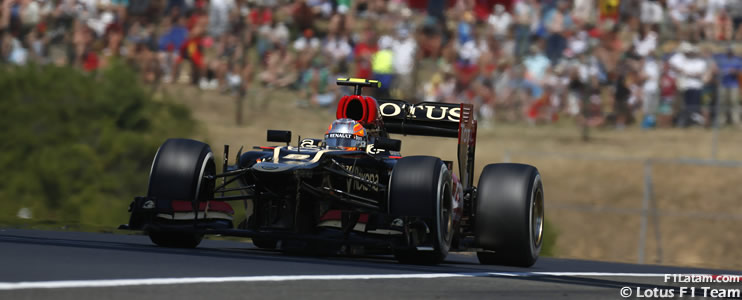 Penalización de 20 segundos para Grosjean tras colisión con Button en el GP de Hungría 