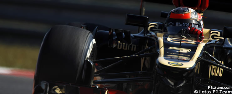 Colisión de Räikkönen sin mayores inconvenientes - Reporte Viernes - GP de Corea - Lotus 
