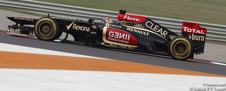 Observa el listado de las vueltas rápidas del Gran Premio de India 