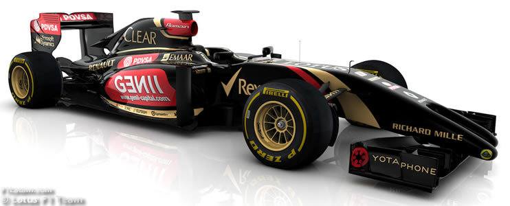 Lotus muestra el diseño de su nuevo auto 2014 con un frente innovador y diferente
 