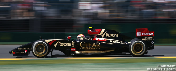 Grosjean y Maldonado destacan el gran esfuerzo del equipo - Previo - GP de Malasia - Lotus