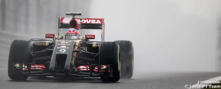 Grosjean coloca por primera vez al E22 en la Q3 - Reporte Clasificación - GP de China - Lotus
