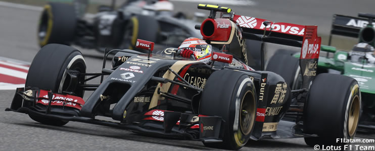 Maldonado sigue sumando kilómetros con el E22 - Reporte Carrera - GP de China - Lotus
