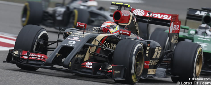 Maldonado sigue sumando kilómetros con el E22 - Reporte Carrera - GP de China - Lotus
 
