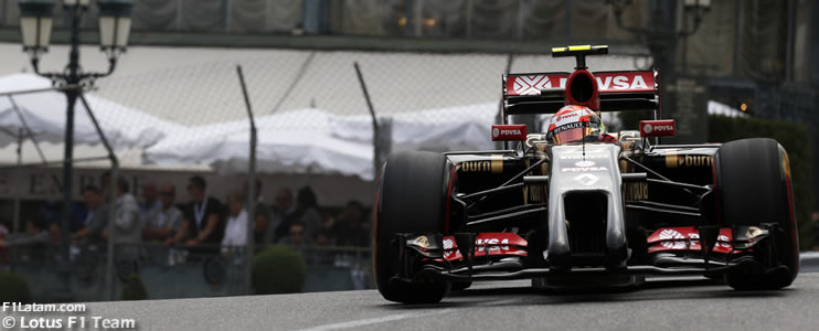 Maldonado satisfecho con el equilibrio del E22 - Reporte Jueves - GP de Mónaco - Lotus
 