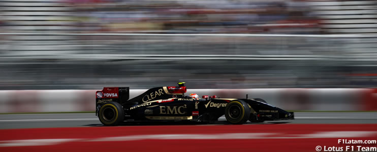 Jornada productiva de Maldonado y Grosjean para optimizar el E22 - Reporte Viernes - GP de Canadá - Lotus
 